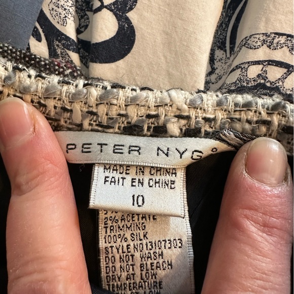 Vintage Nygard Boucle skirt - Picture 3 of 3